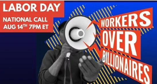 Take on the Billionaires: Labor Day 2025