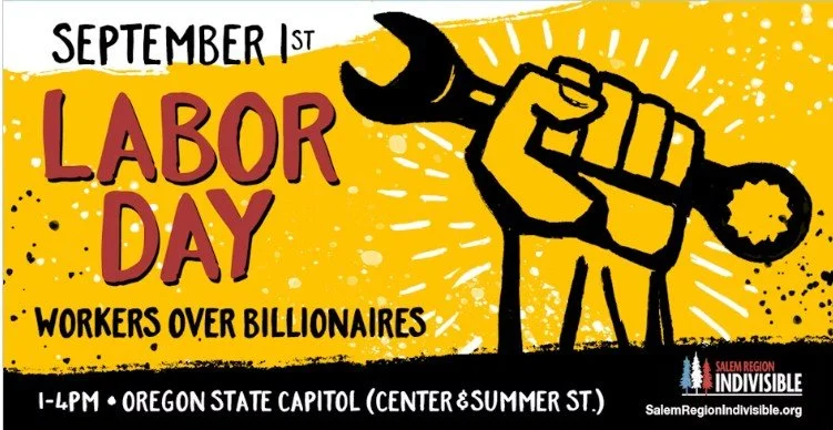 NATIONWIDE Labor Day Protest IN SALEM