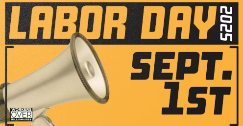 Join Silverton Progressives #WorkersOverBillionaires Labor Day