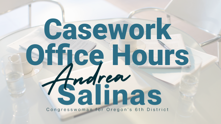 Rep. Andrea Salinas' Mobile Casework Hour