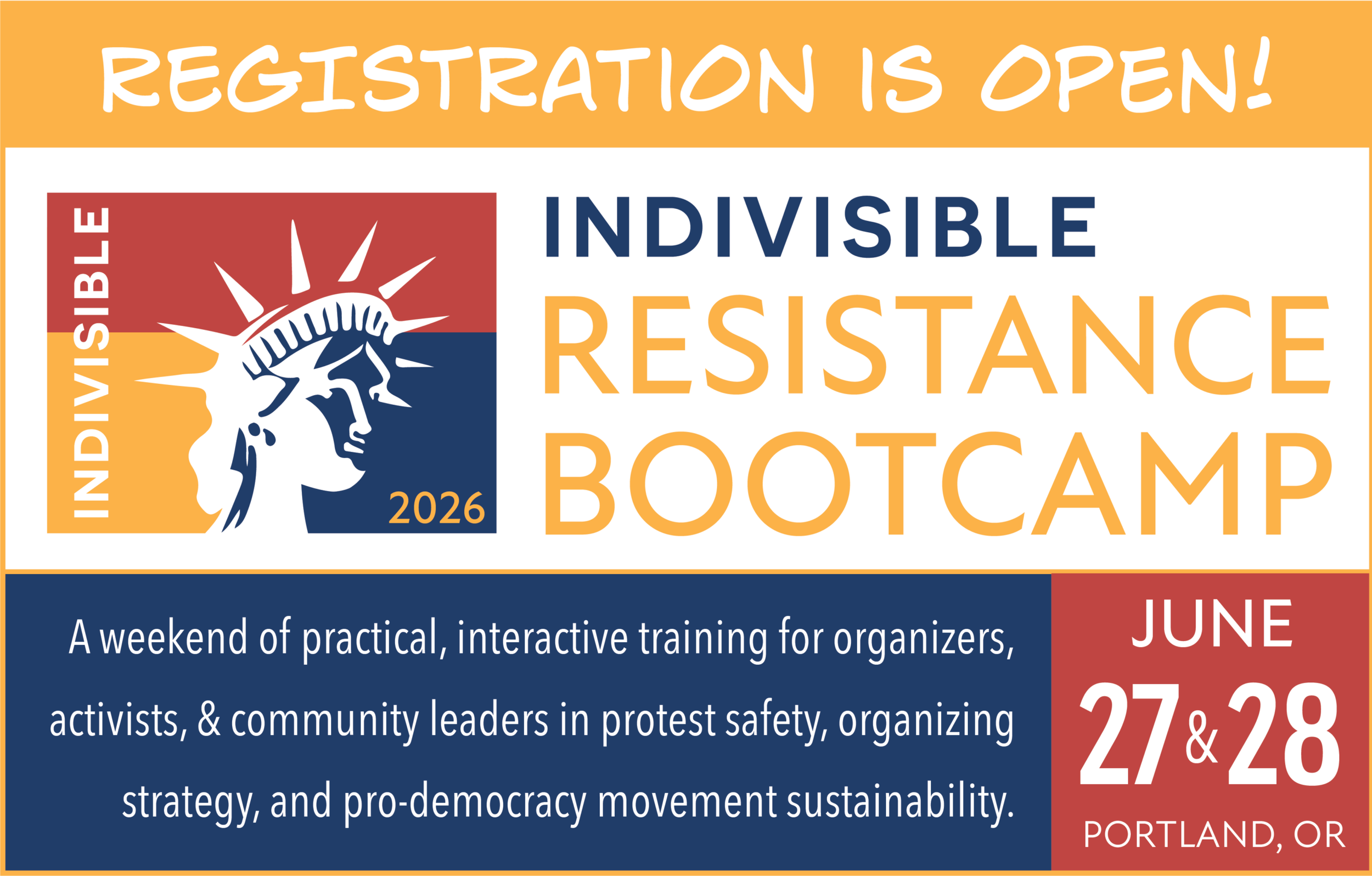 Indivisible Resistance Bootcamp