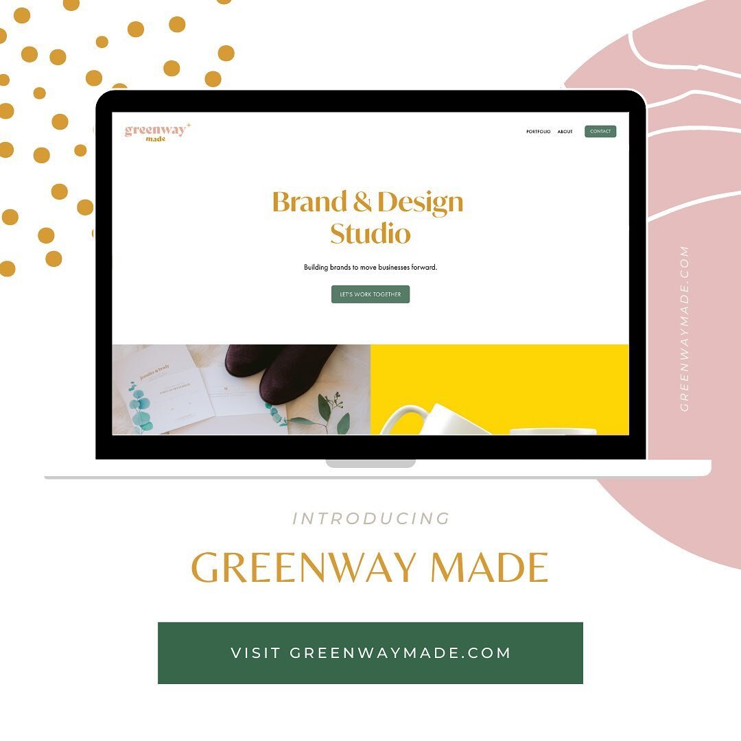 Hello! 👋🏻 Allow me to introduce myself. I&rsquo;m Liz - the founder and designer behind Greenway Made. Formerly known as Liz Patton Creative, I&rsquo;ve evolved my brand &amp; business to best reflect my speciality &amp; passion in brand identity &