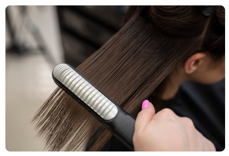 Keratin Smoothing Straightening Treatment