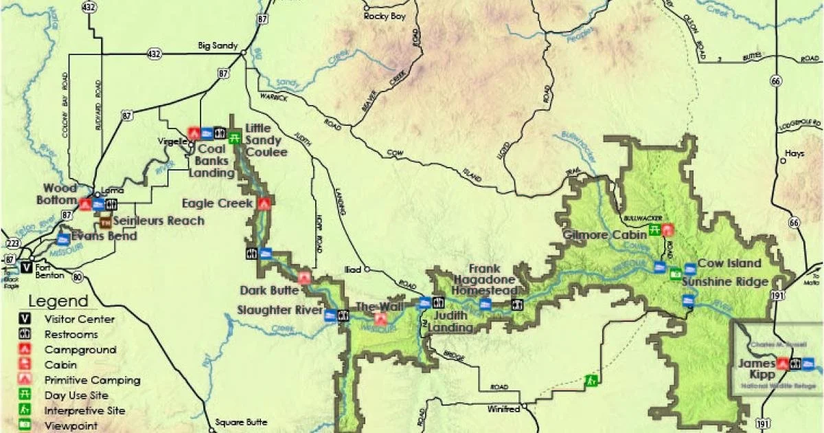 The Upper Missouri River Breaks or 'Badlands' Sample Itinerary and Video