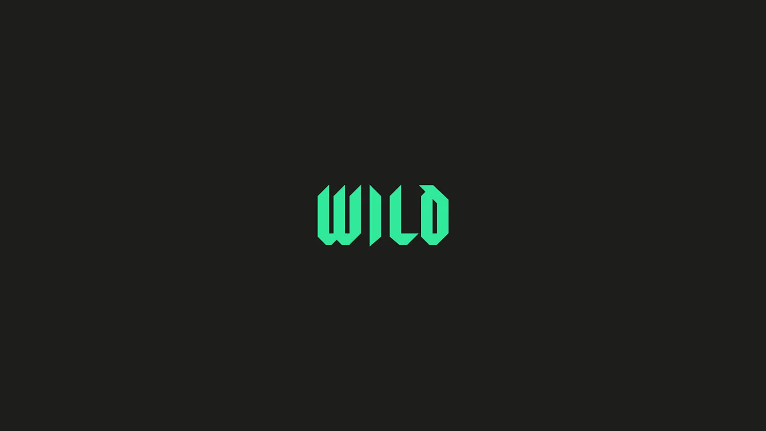 Wild Management brand identity assets — monochromatic visual branding by Friend and Friends Studio, Wales