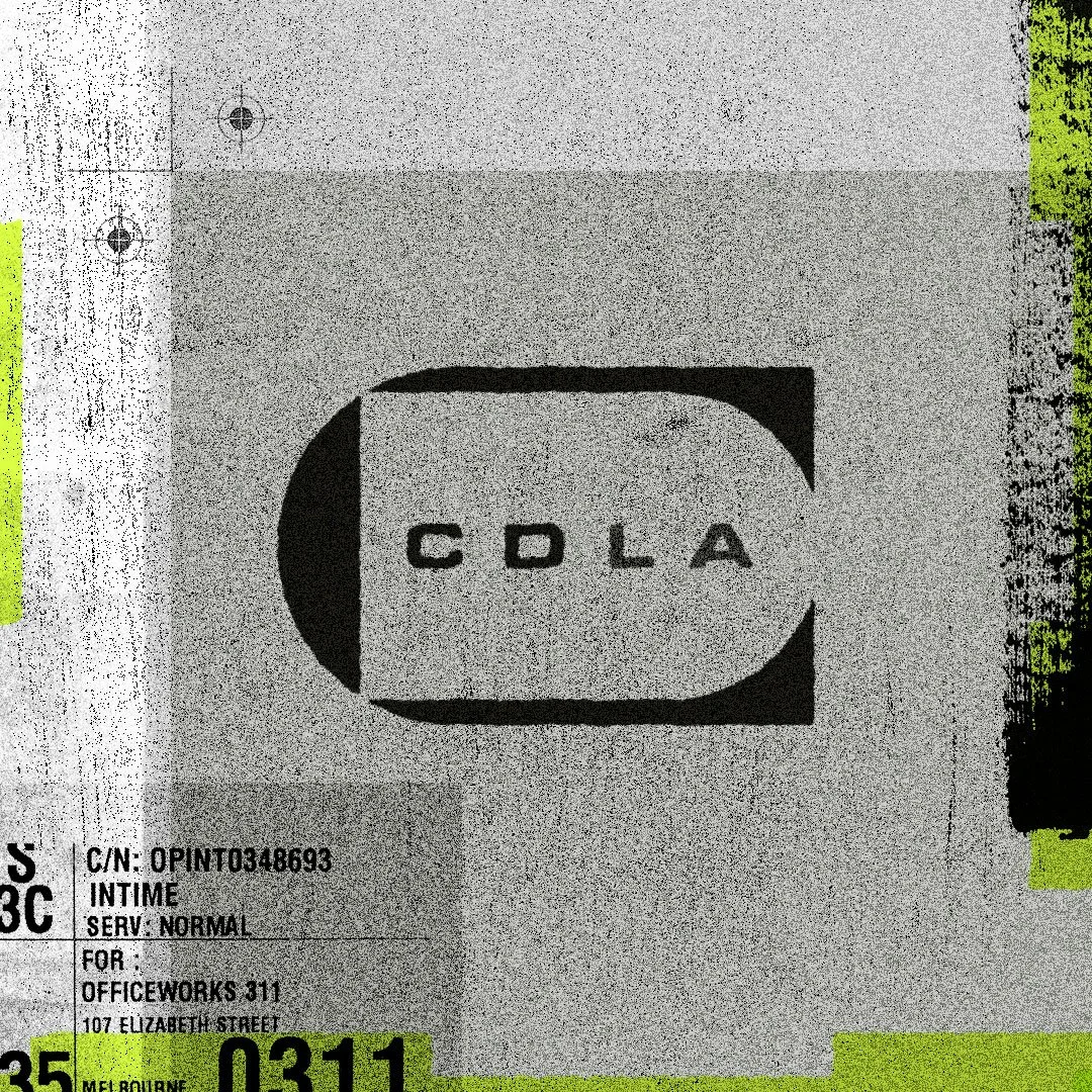 A ticket with the Coca-Cola logo and some text including a serial number, service type, and address.
