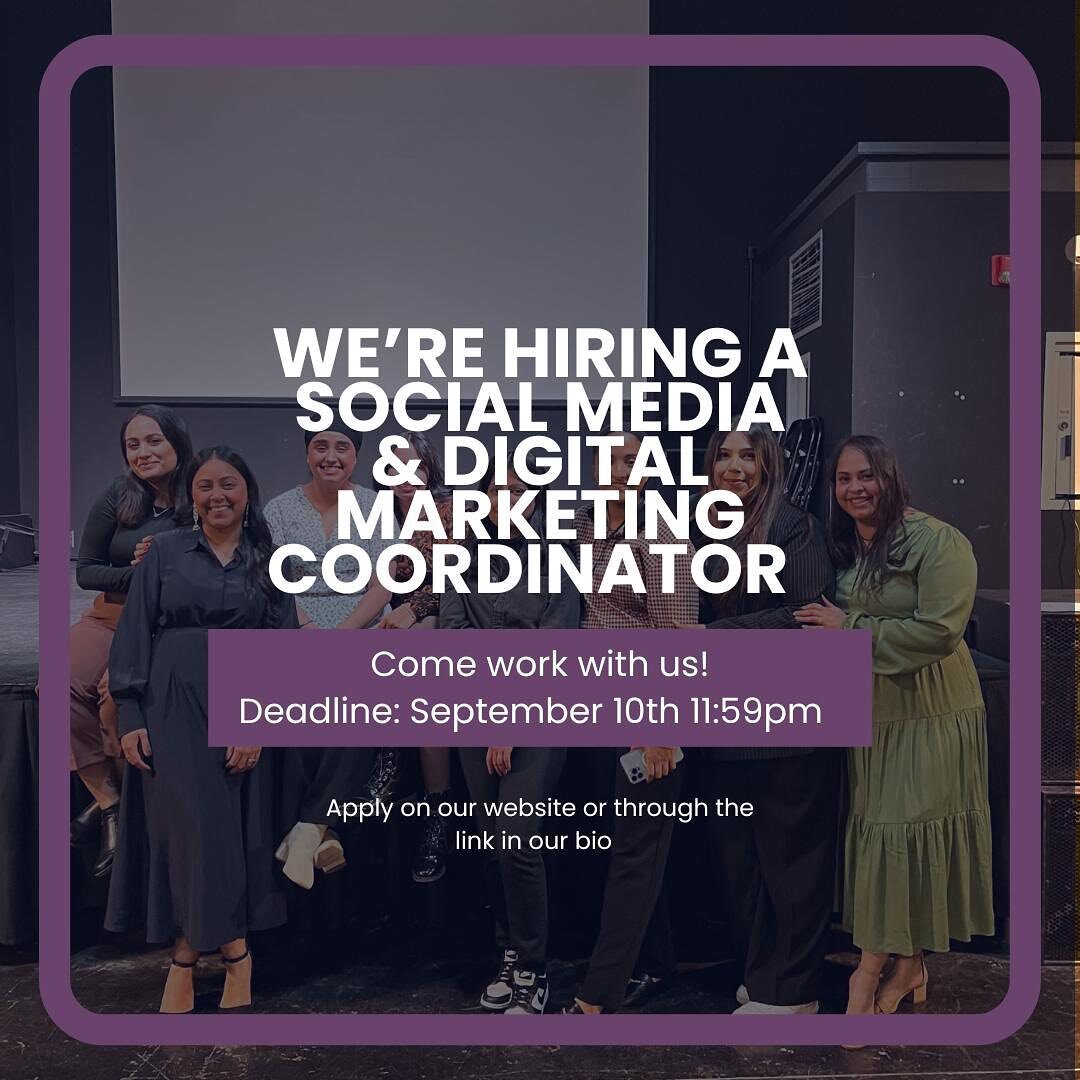 Come work with us! 

We are looking for a dynamic individual to join our team on a part time basis to lead our social media and digital marketing! 🫶🏽✨💃🏻