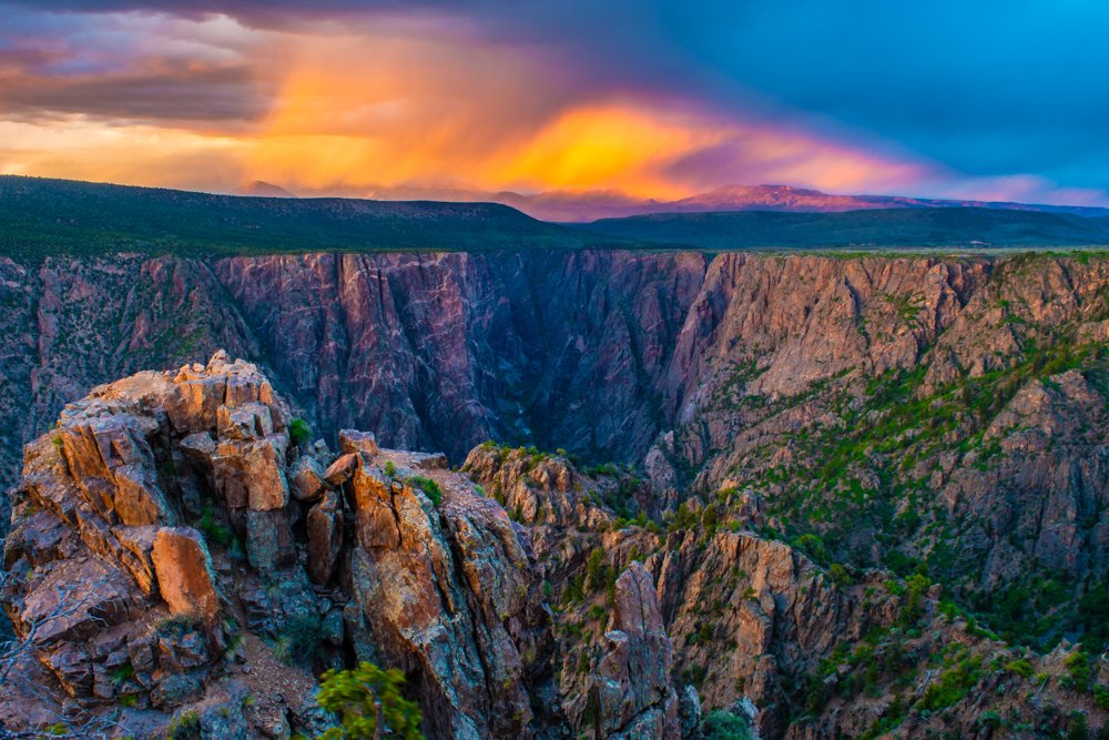 Sunset at the Black Canyon of the Gunnison.jpg