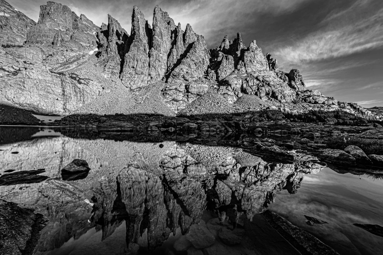 Reflecting at Sky Pond