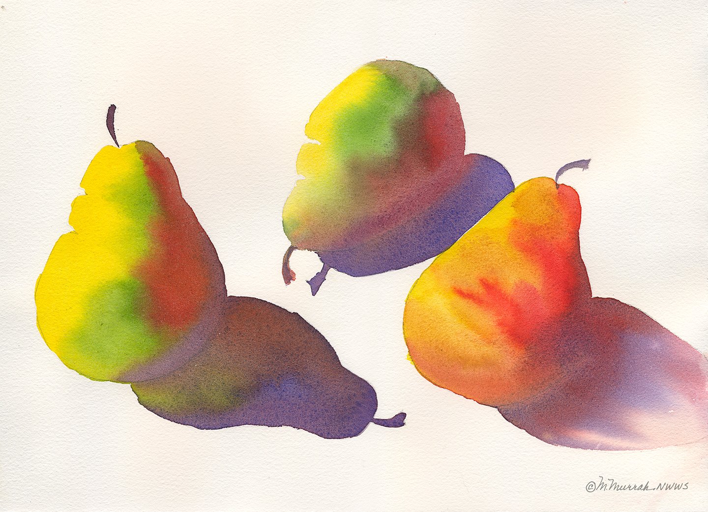 Three Pears 1