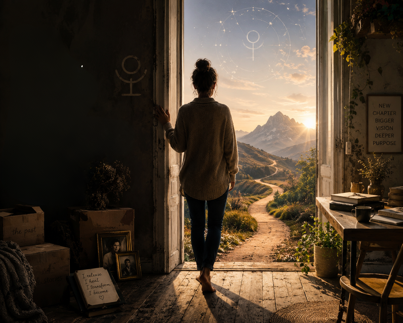 Pluto Transits and Identity Reinvention: When Life Asks You to Become Someone New