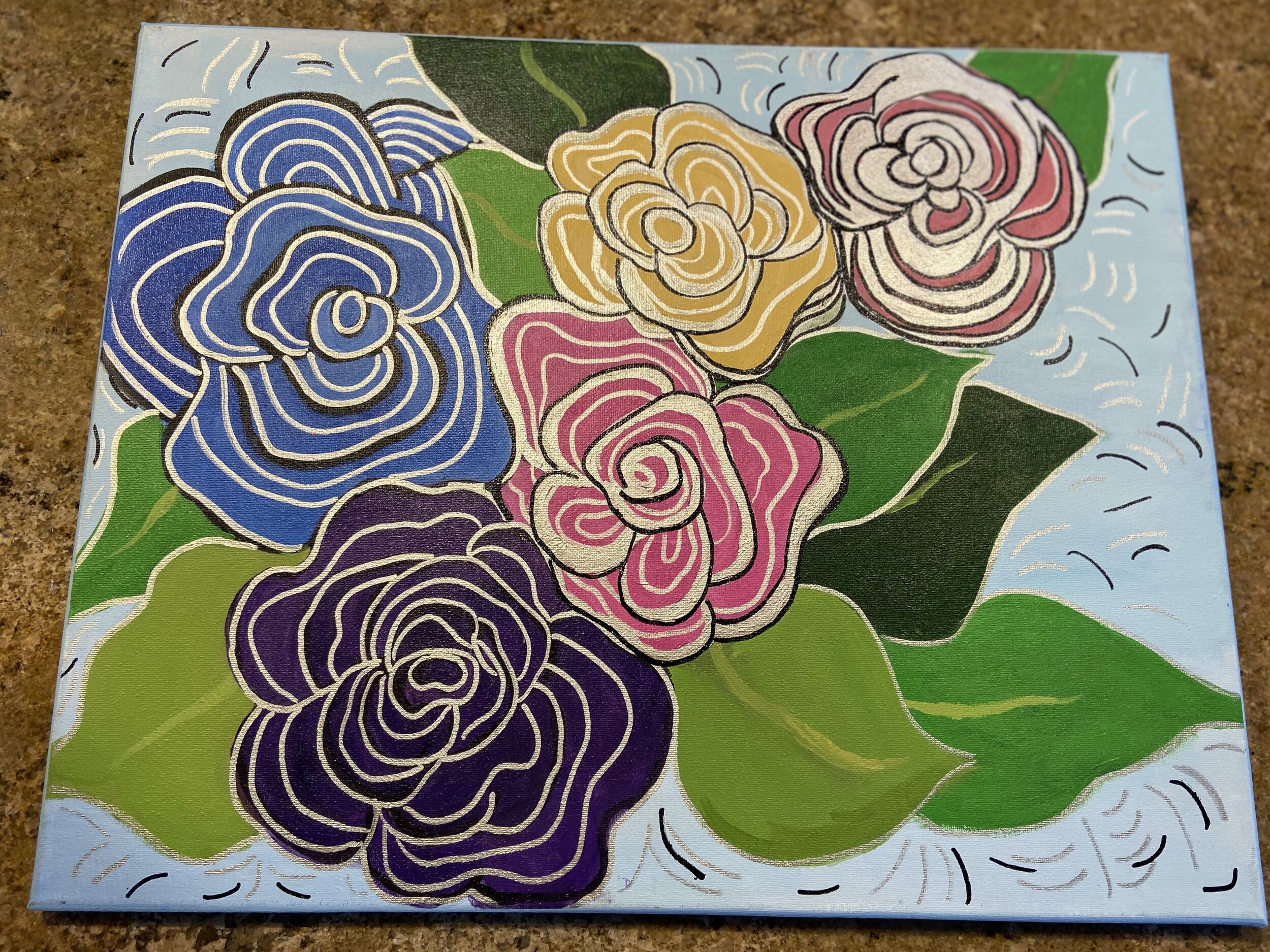  Acrylic, on canvas, June 2019 