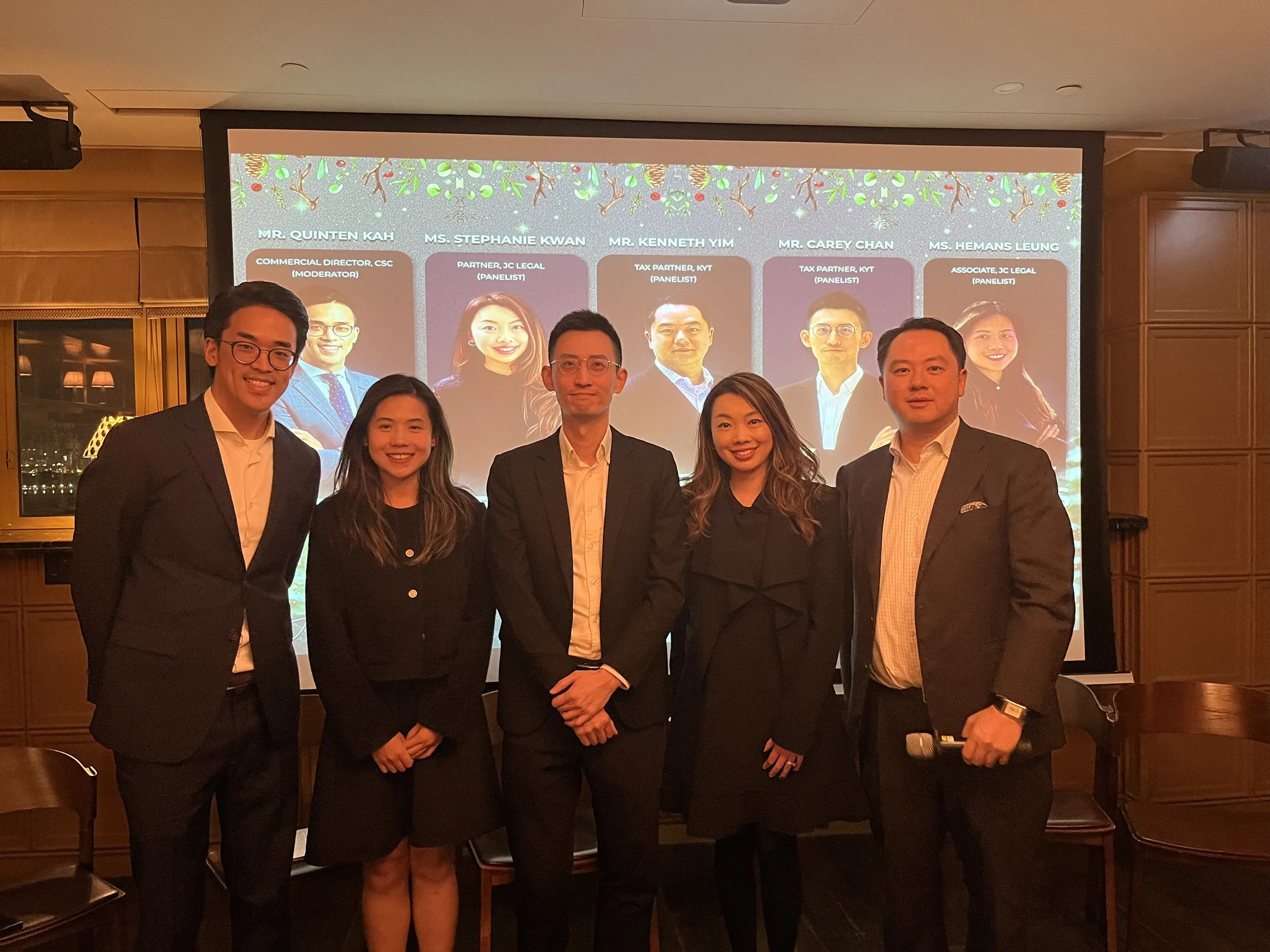 Co-hosted Panel Discussion “Law, Tax &amp; AI Insights” with JC Legal