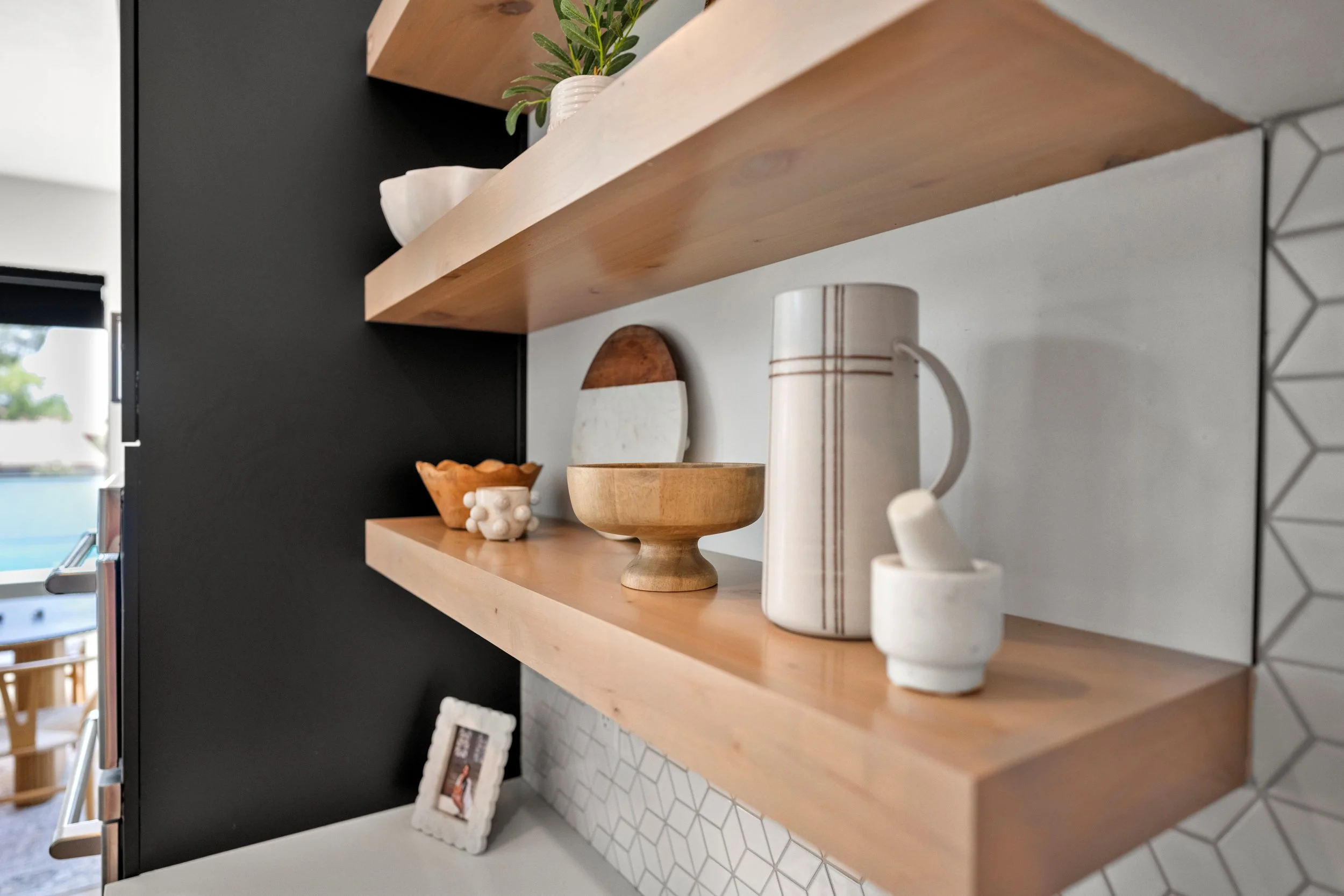 detail shot of items on shelf - St George real estate photography