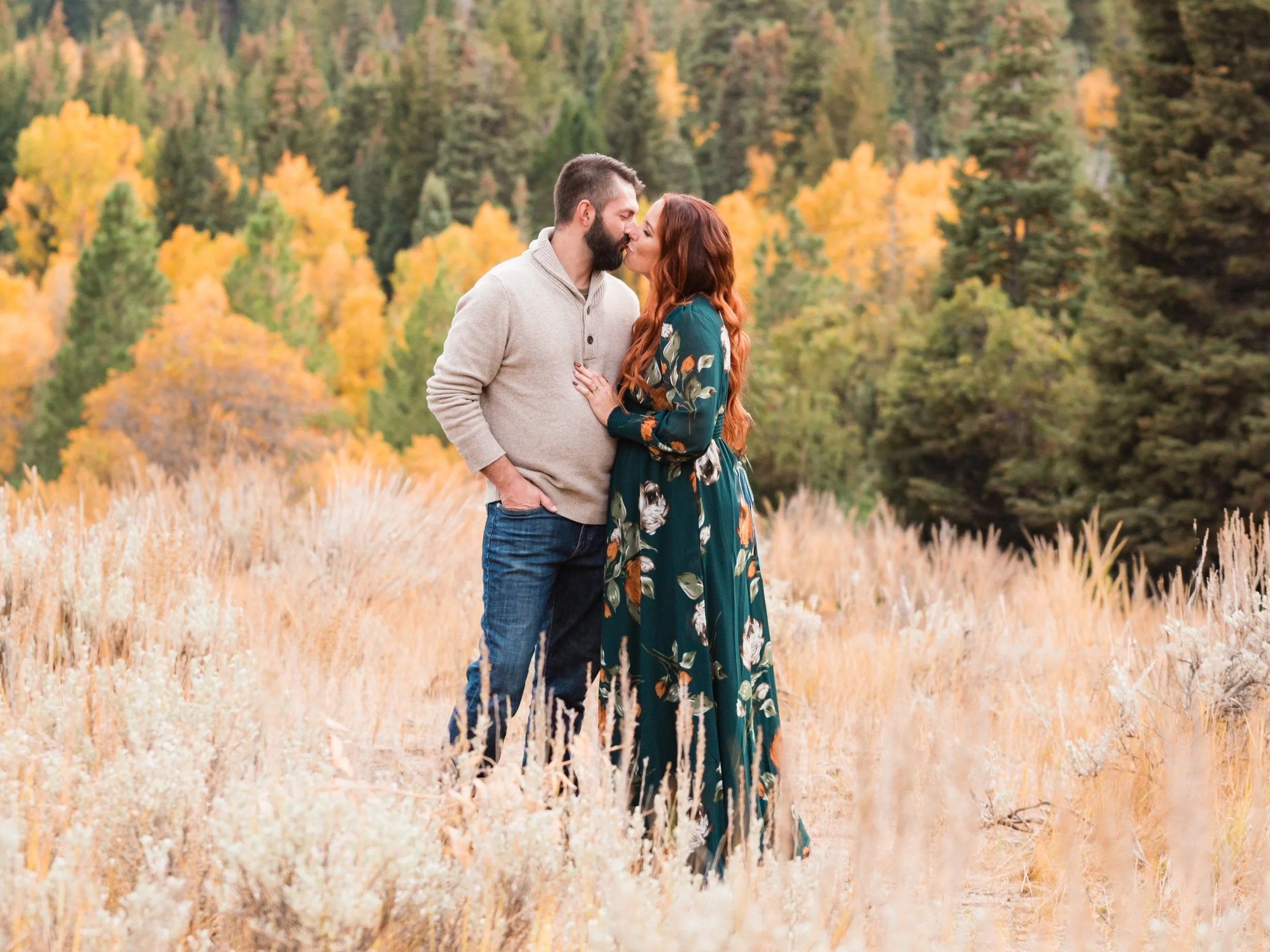 Baltic Born Deep Green Floral, Fits M/L (photo by Cierra Madill)