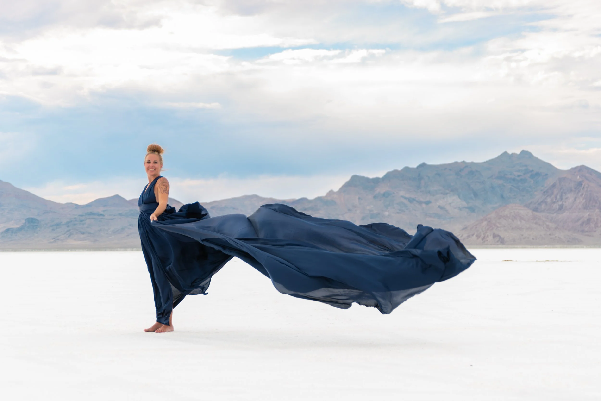 Blue Flying Dress, One Size Fits All