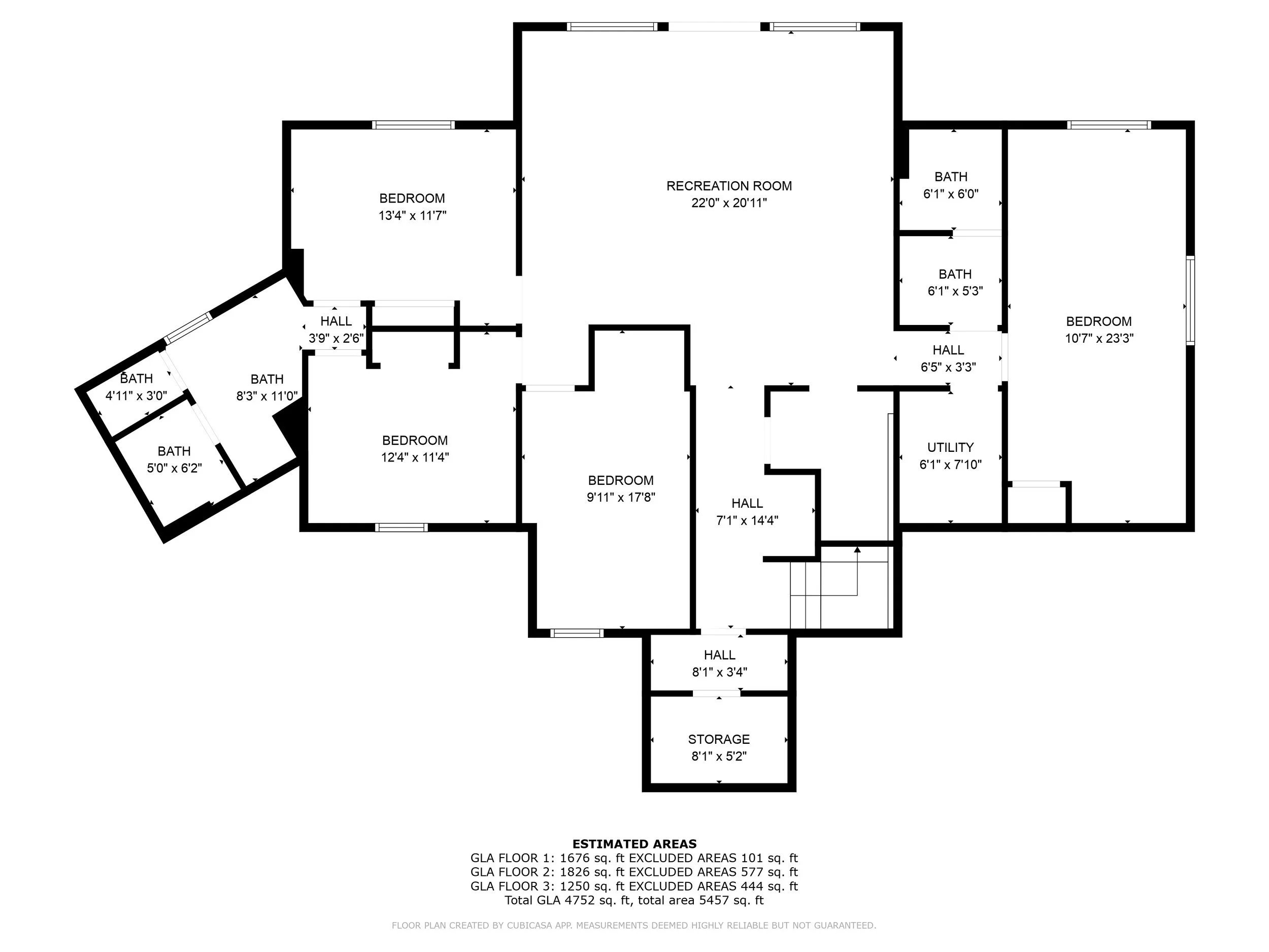 floor-plan-short-term-rental-photography-ogden-utah