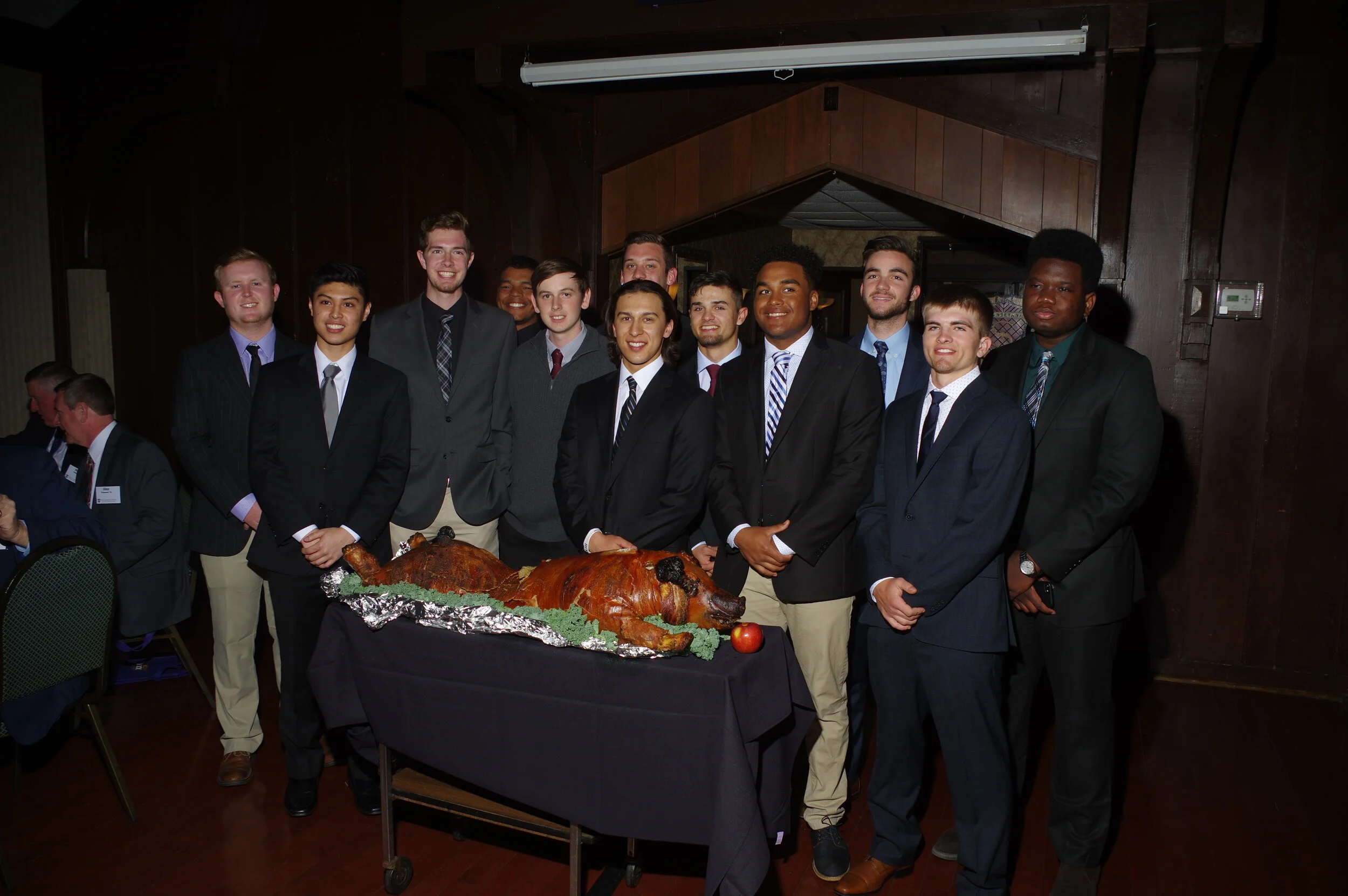 2017 pledge class with the pig (2).JPG