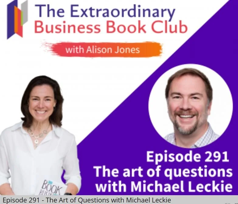 Episode 291 – The Art of Questions with Michael Leckie