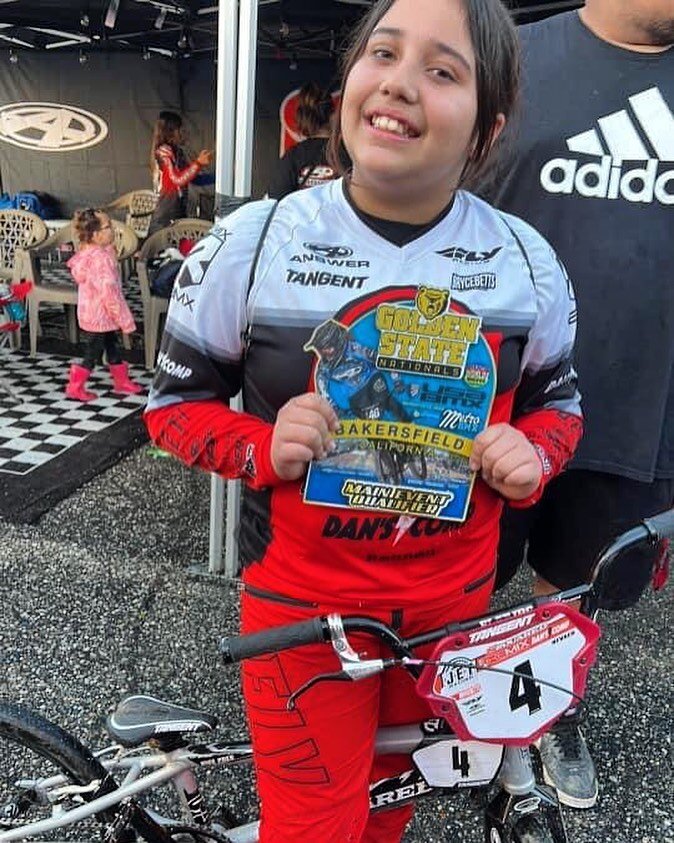 I&rsquo;ll take that!!!! 🚴&zwj;♀️❤️

@remixbmxracing 
@ssquaredbicycles 
@answerbmxusa 
@danscomprace
@flyracingbike
@tangentproducts 
@brycebettsdesigns 
@rennenbmx 
#bmx #training #bmxracing #usabmx #coach #racersrace #youthsports #answerarmy #bmx