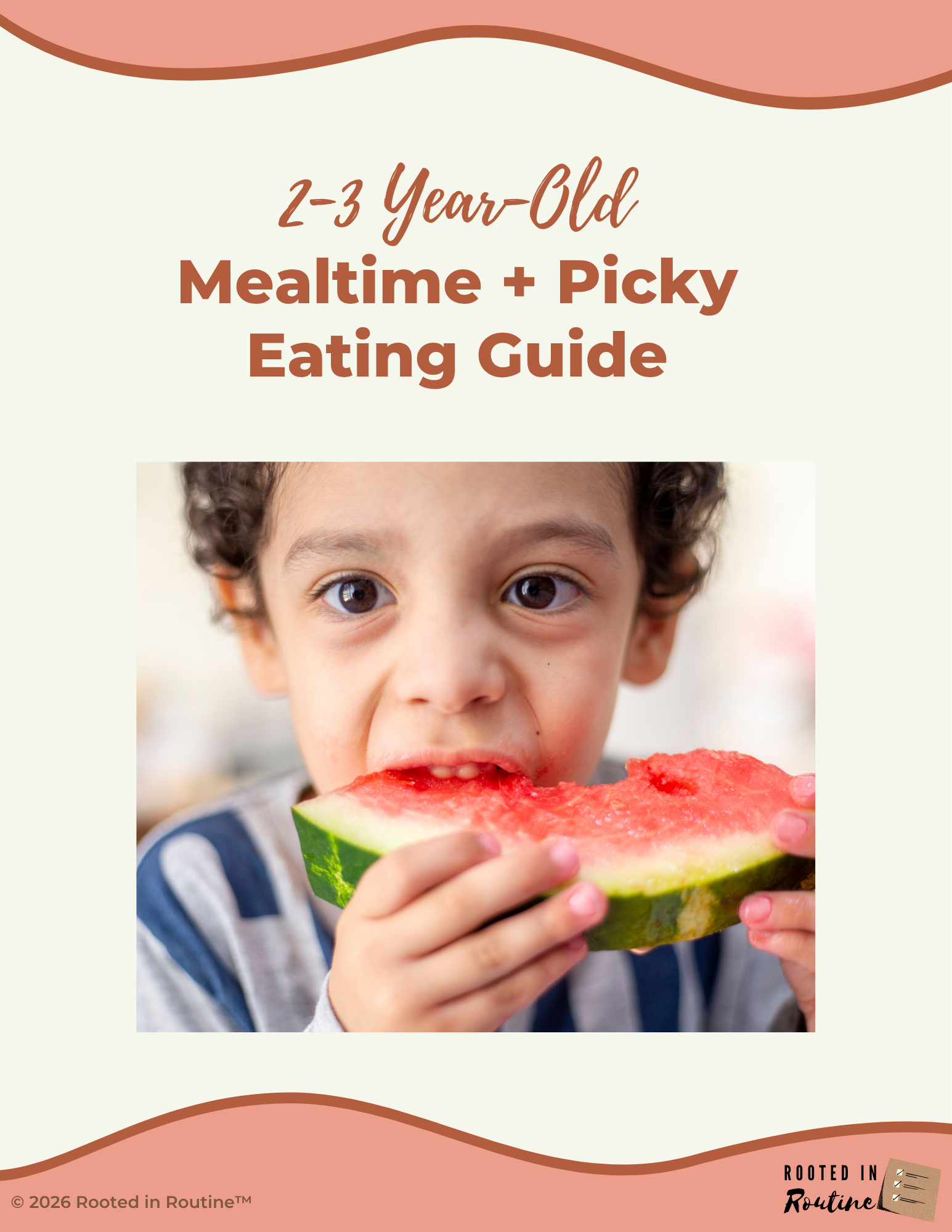 Mini Guide: 2-3 Year-Old Mealtimes & Picky Eating