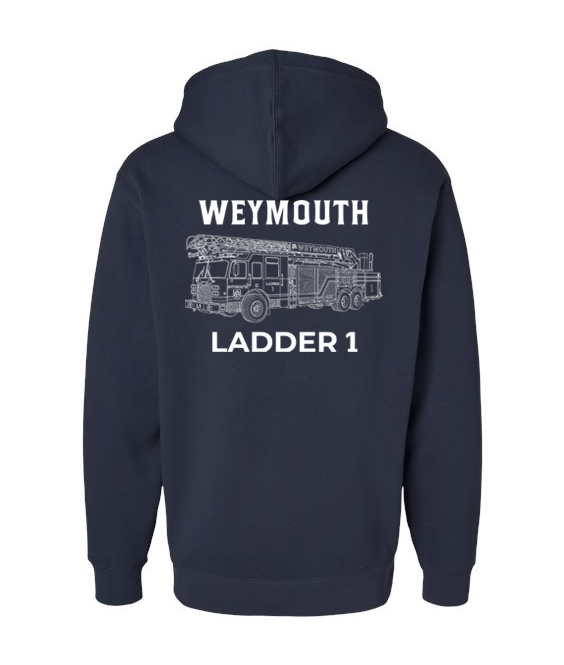 Weymouth Fire Ladder 1 Truck Sweatshirt