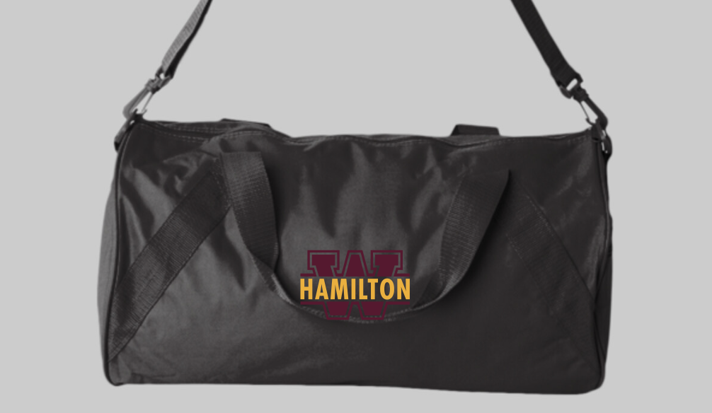 Liberty Bags 18” Small Duffel Bag Hamilton Embroidered Logo