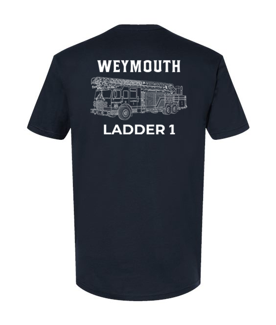 Weymouth Fire Ladder 1 Truck T-Shirt