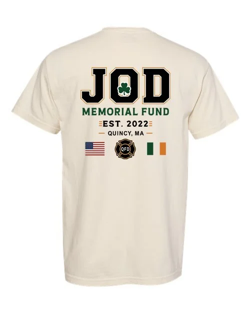JOD Memorial Fund Ivory T-Shirt - Will Ship or Pick up 9/19
