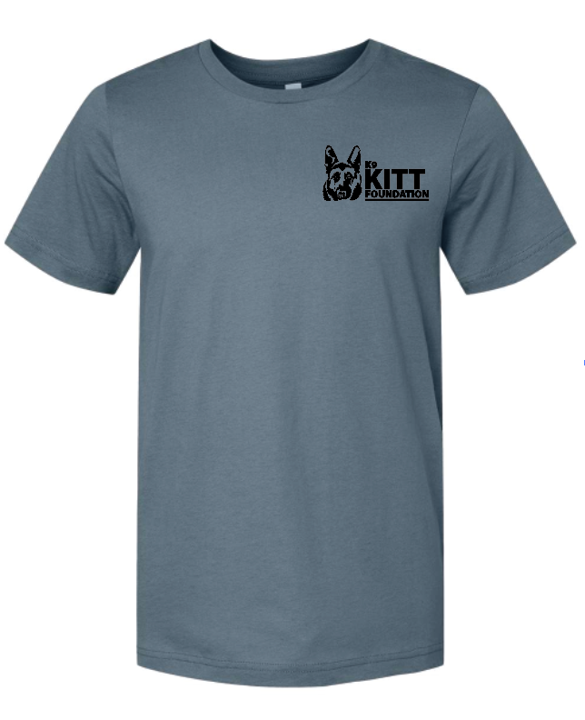 K9 Kitt Foundation Slate Bella+Canvas Shirt