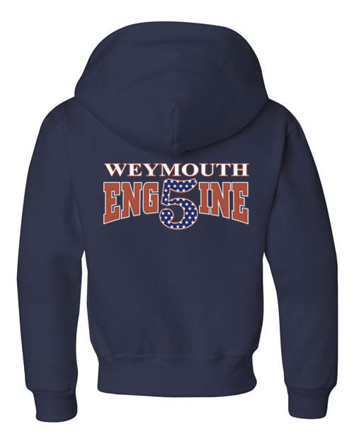 Weymouth Fire Engine 5 Youth Flag Sweatshirt