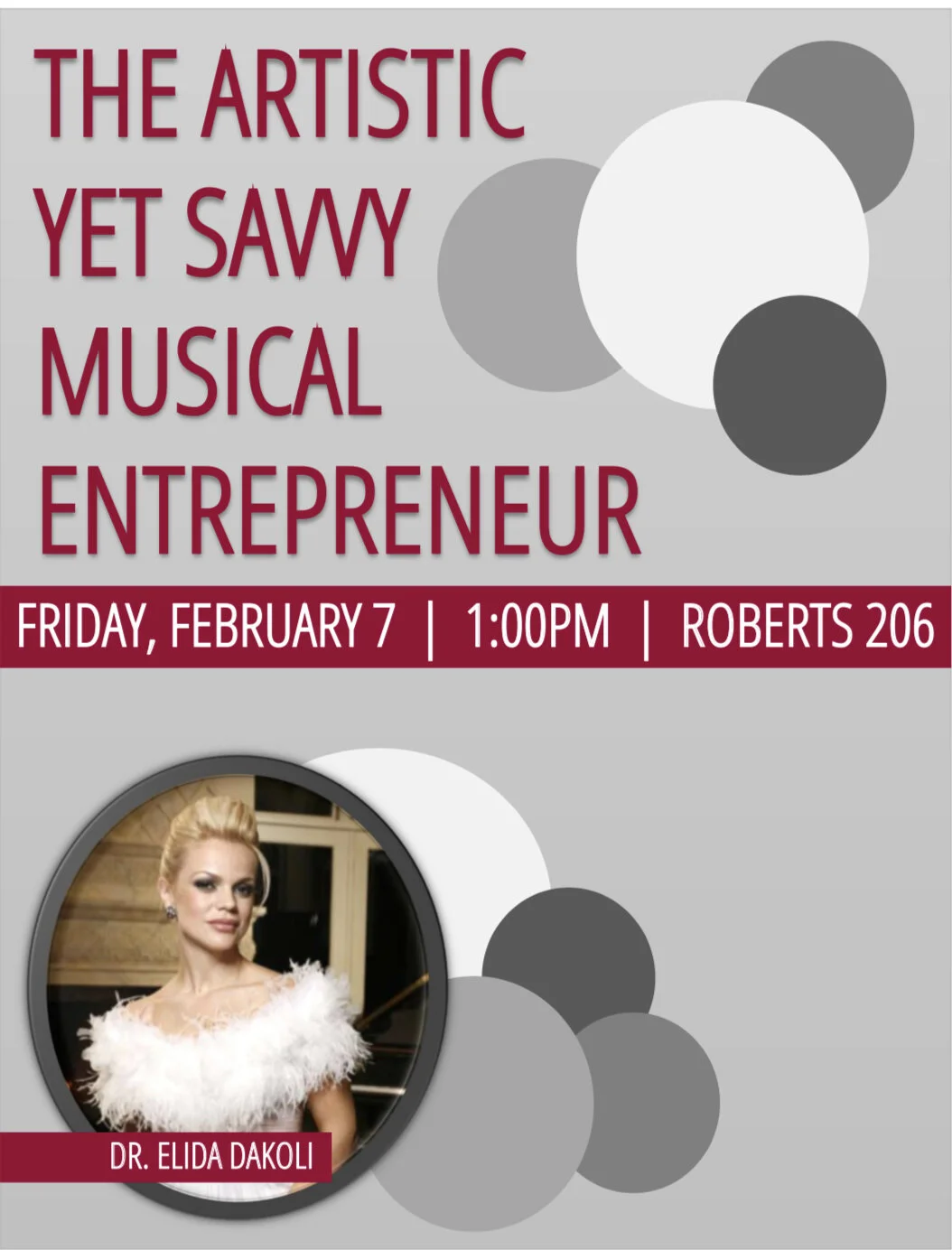 THE ARTISTIC YET SAWY MUSICAL ENTREPRENEUR 