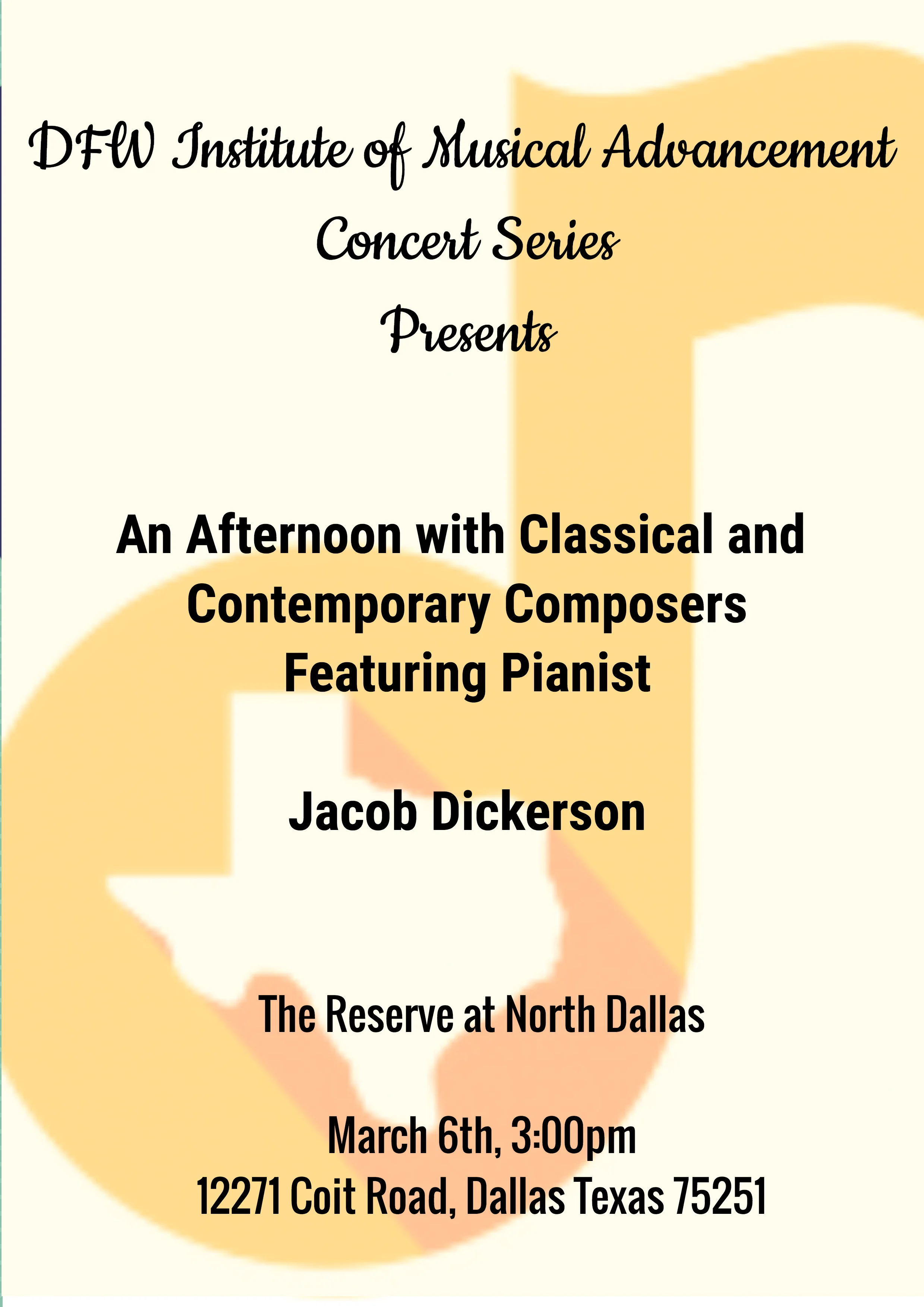 DIMATexas Concert Series