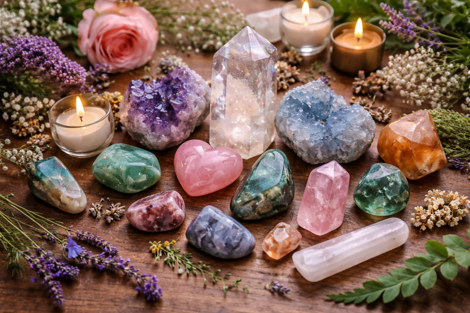 Best Crystals for Love, Protection, and Energy Cleansing