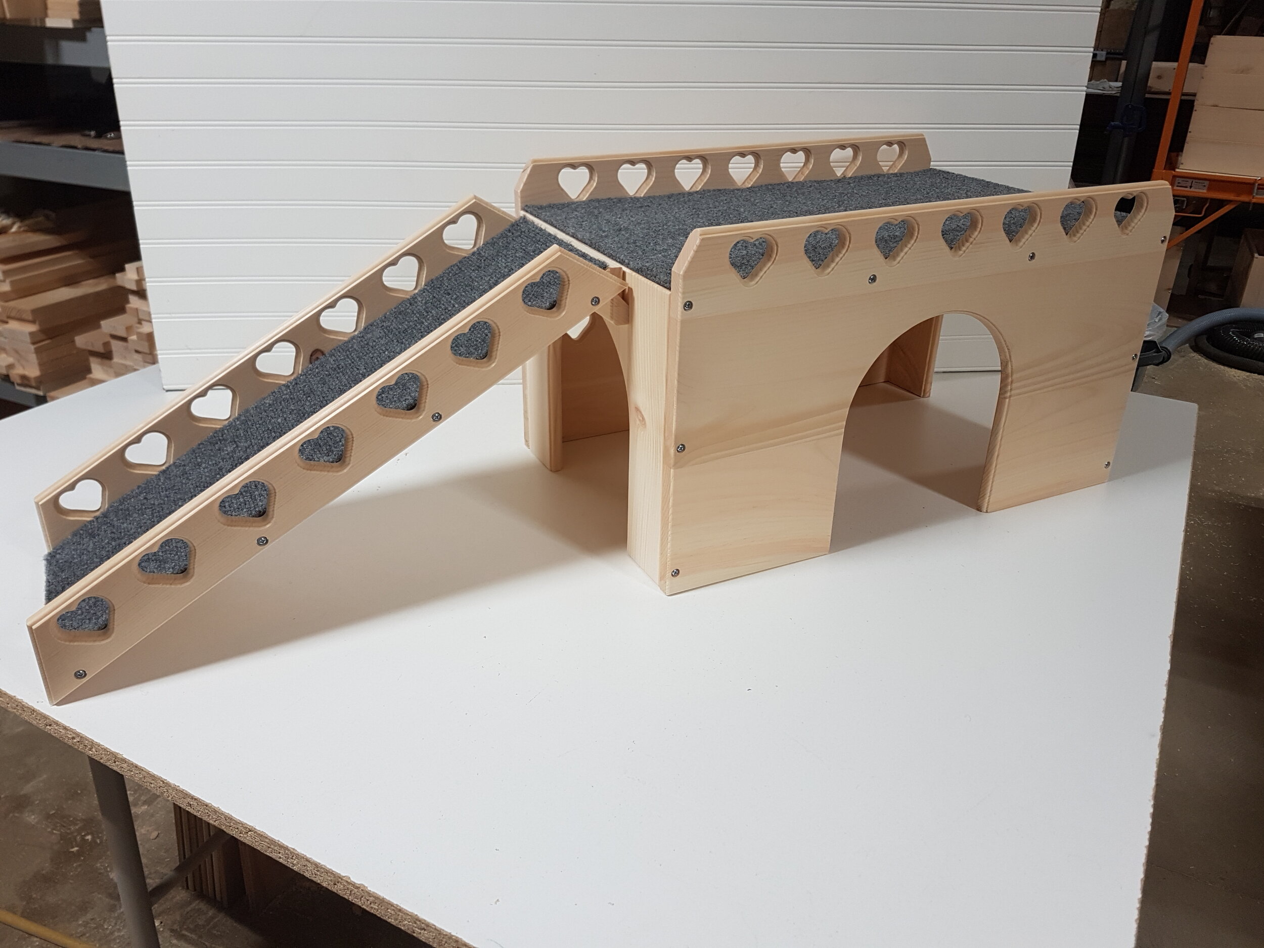 Bunny Fort Hearts — BUNNY BEDS & BEYOND