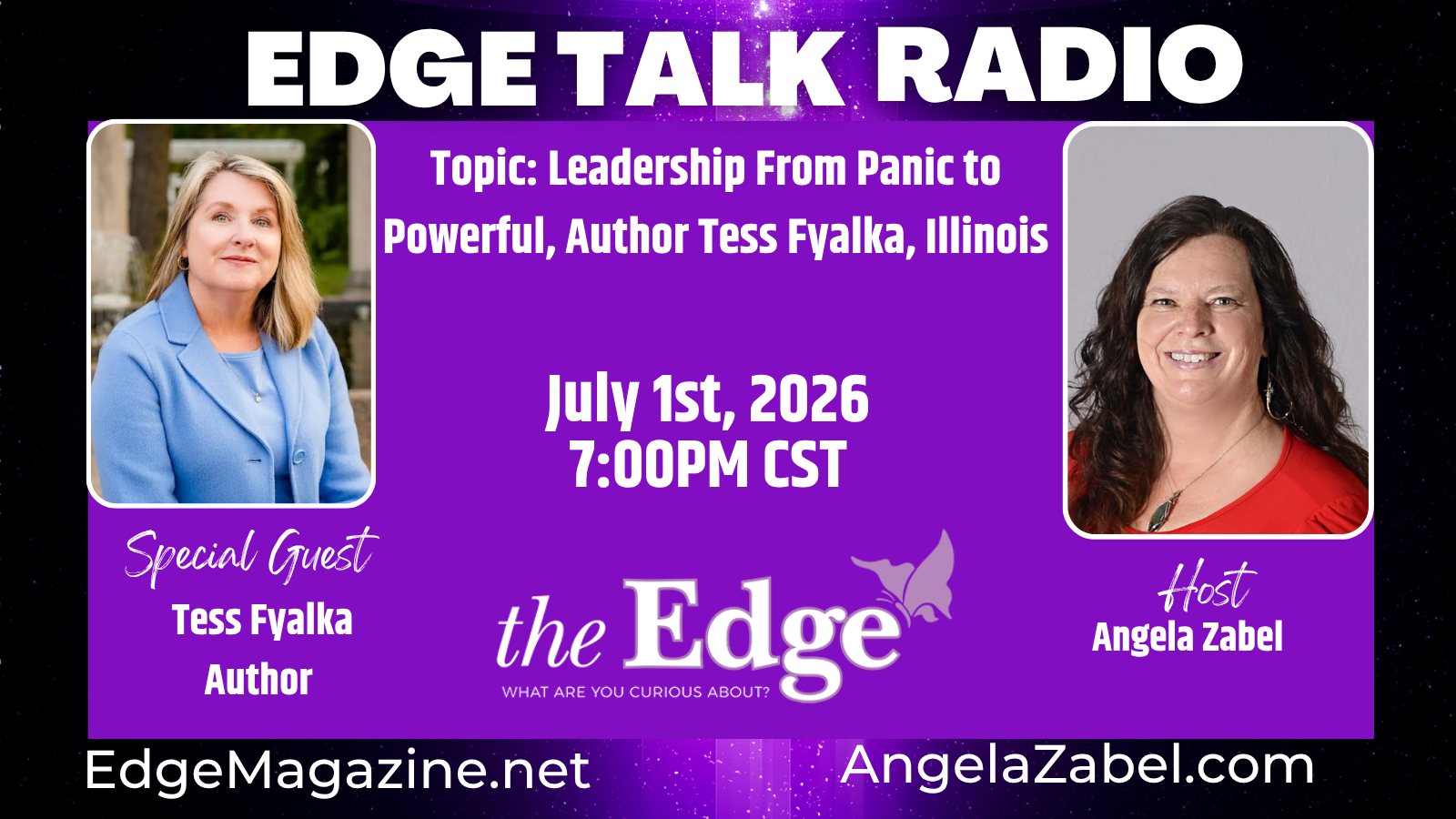 Leadership From Panic to Powerful, Author Tess Fyalka, Illinois