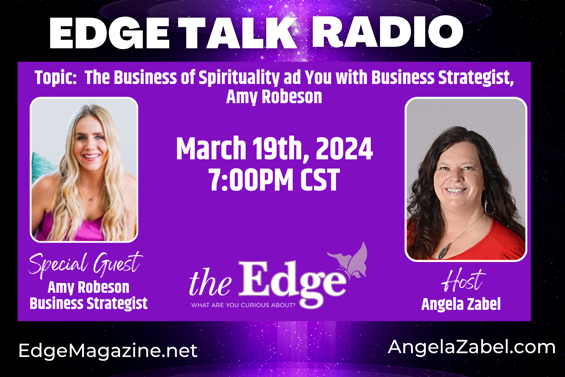The Business of Spirituality and You with Business Strategist, Amy Robenson, Tennessee&nbsp;