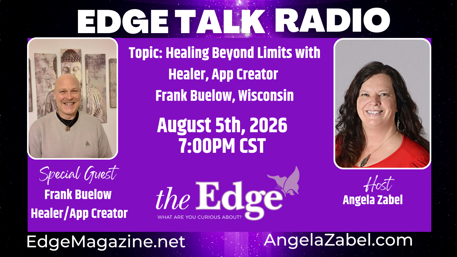 Healing Beyond Limits with Healer, App Creator Frank Buelow, Wisconsin