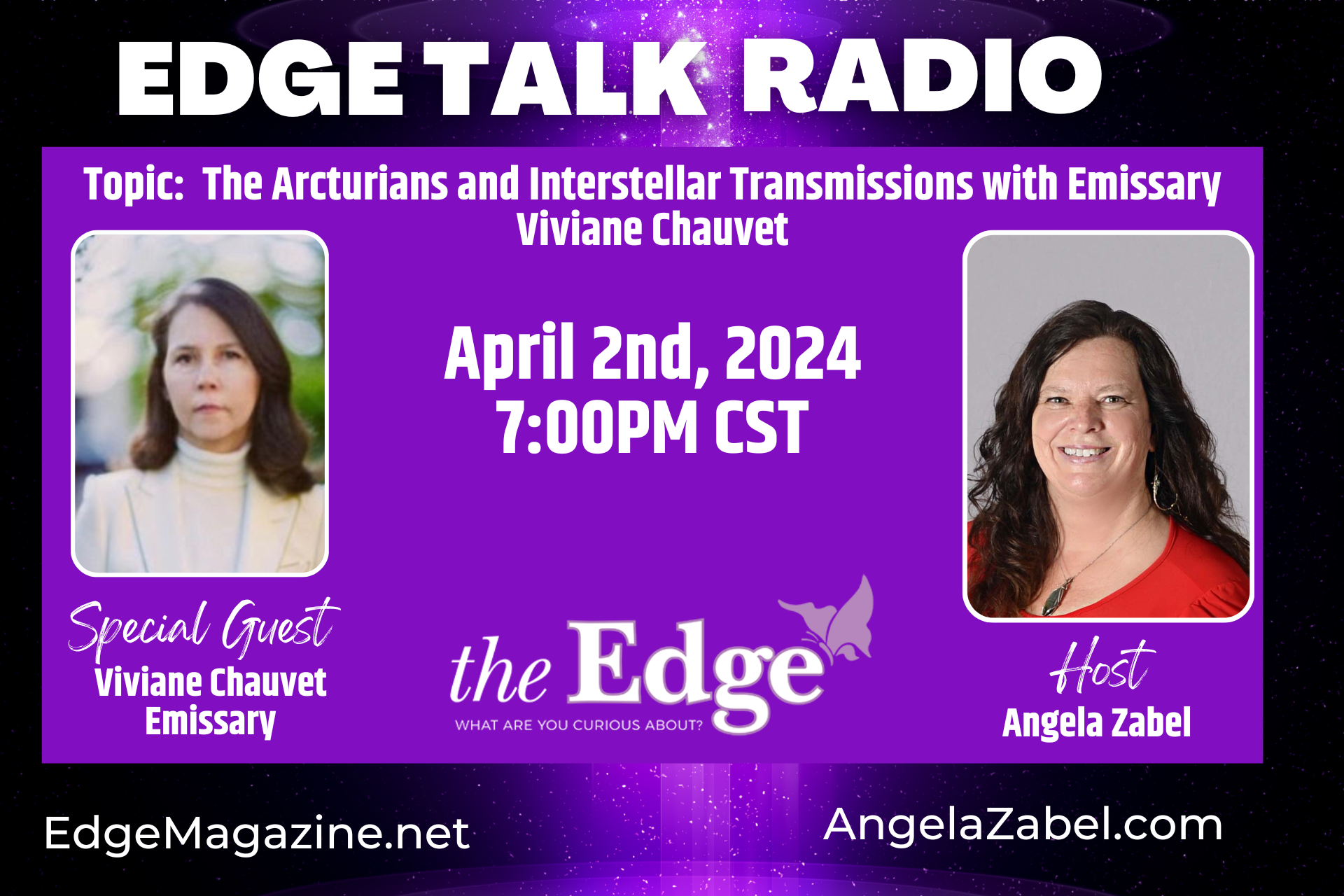 The Arcturians and Interstellar Transmissions with Emissary Viviane Chauvet, Arizona