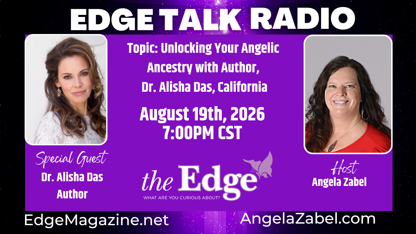 Unlocking Your Angelic Ancestry with Author, Dr. Alisha Das, California