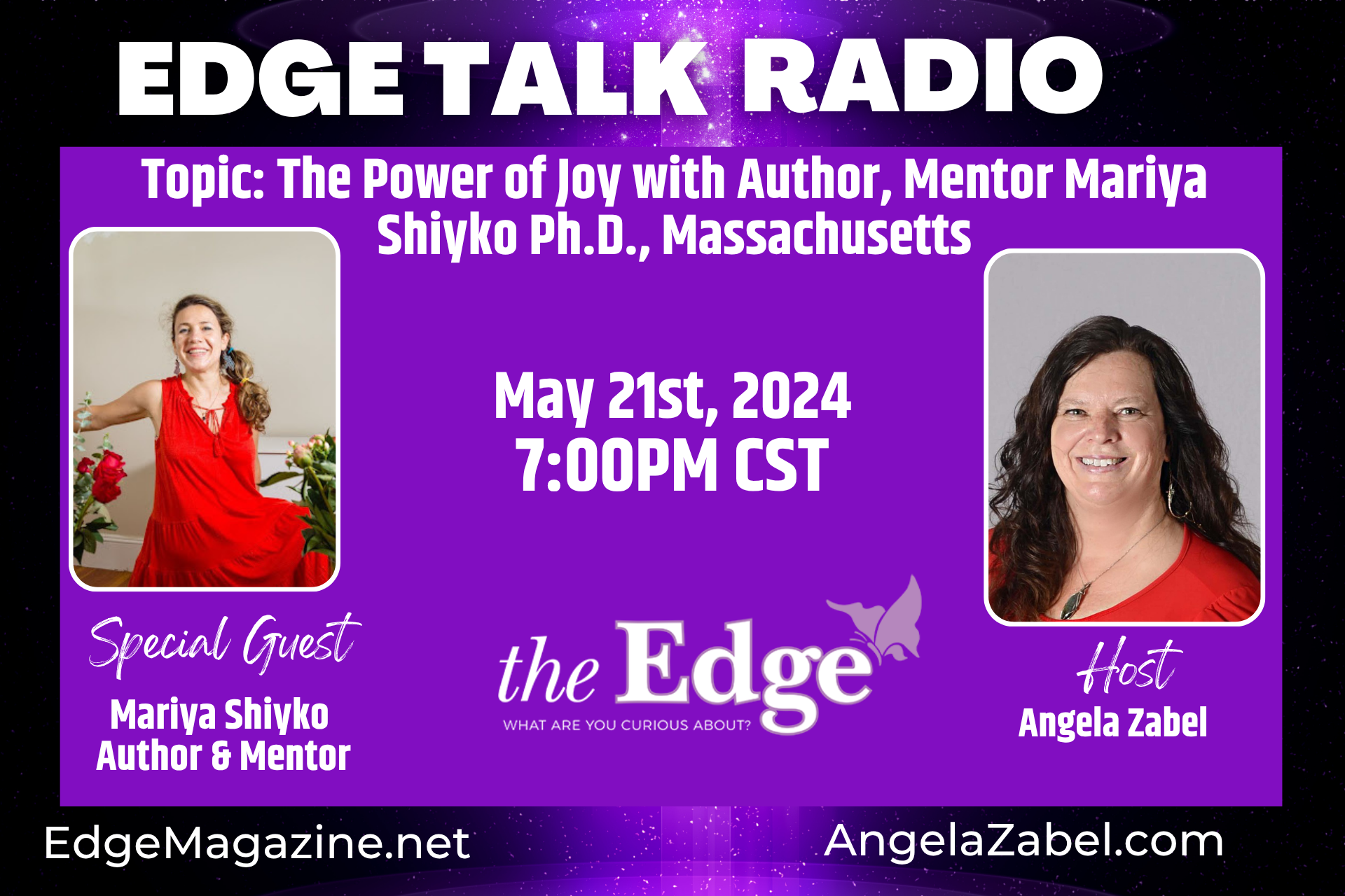 The Power of Joy with Author, Mentor Mariya Shiyko Ph.D., Massachusetts