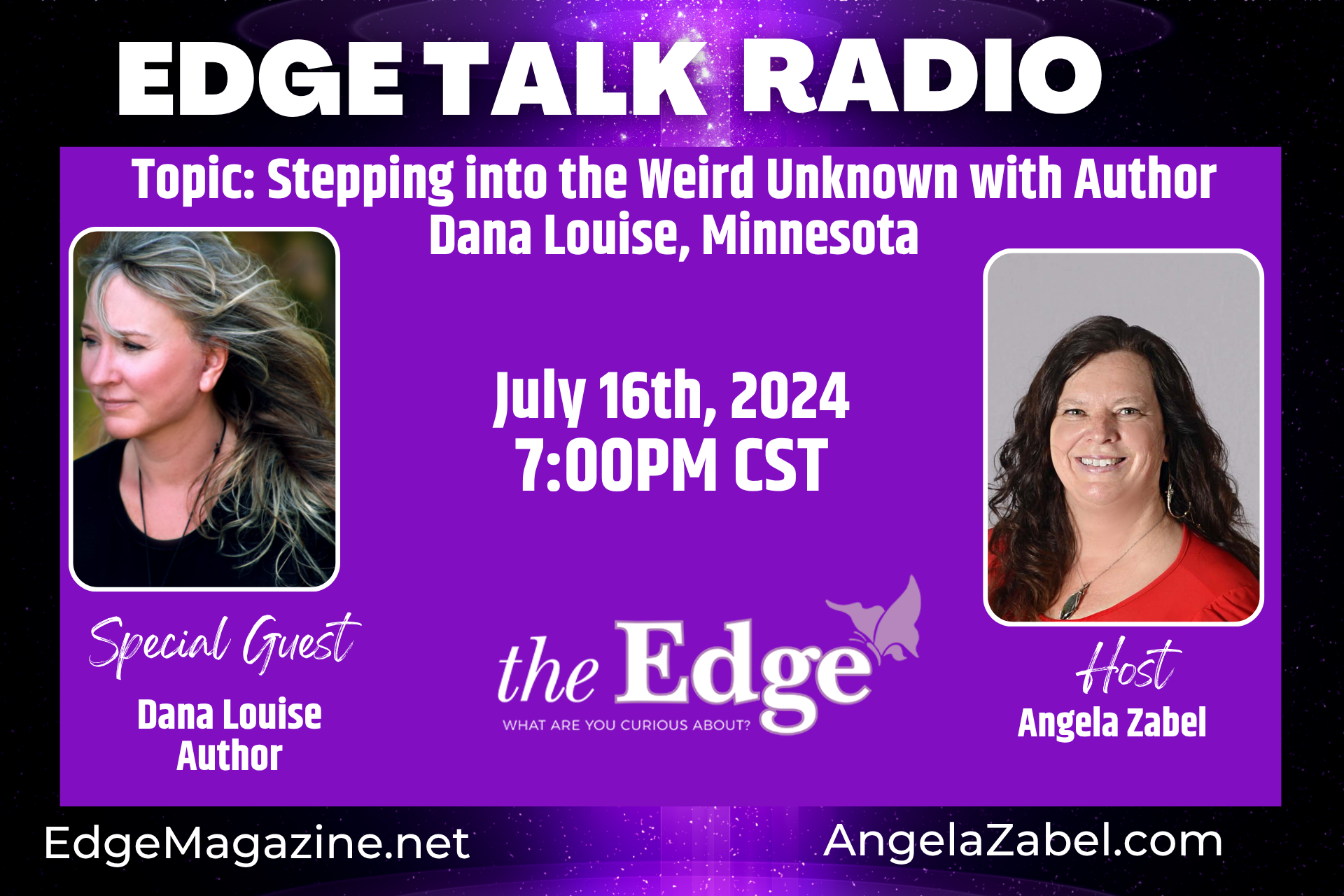 Stepping into the Weird Unknown with Author Dana Louise, Minnesota