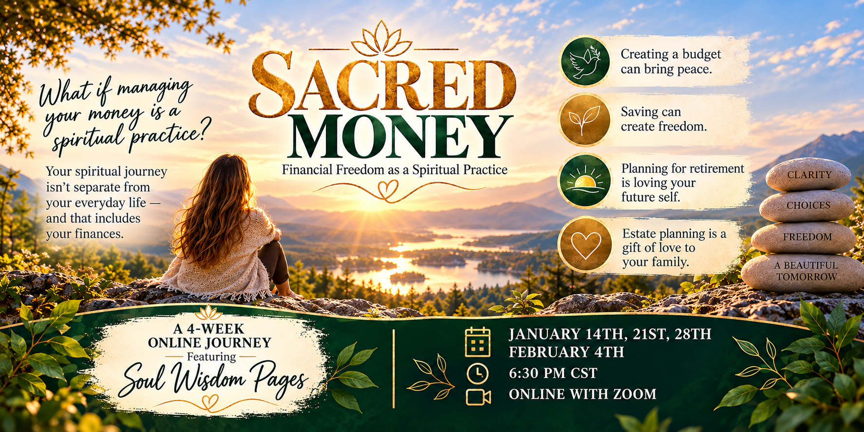 Sacred Money: Financial Freedom as a Spiritual Practice