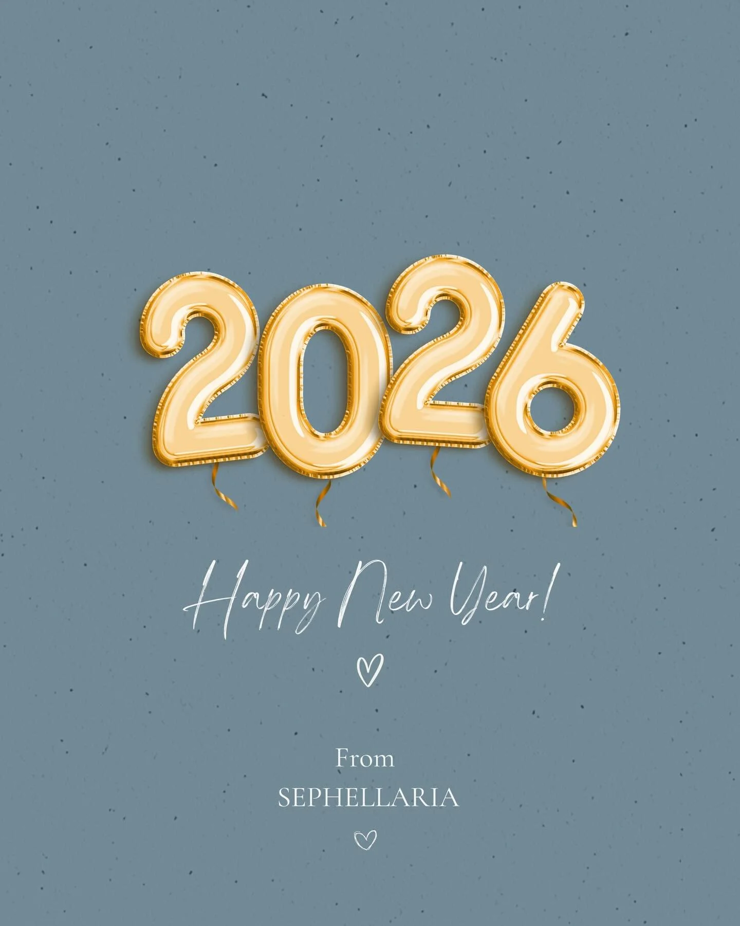 May your dreams be louder than your doubts this year and may warmth and kindness fill 2026✨ Happy New Year from @sephellaria 😊