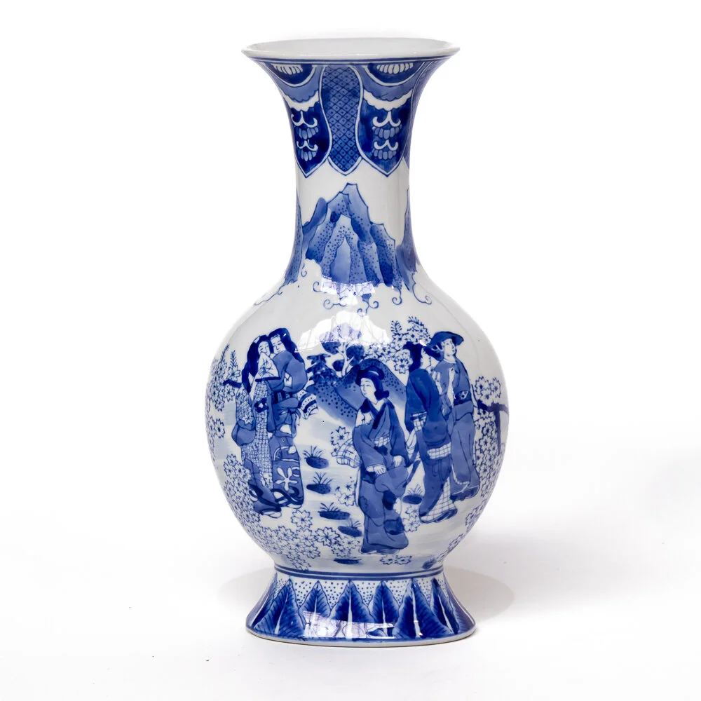 China Vase - Blue &amp; White