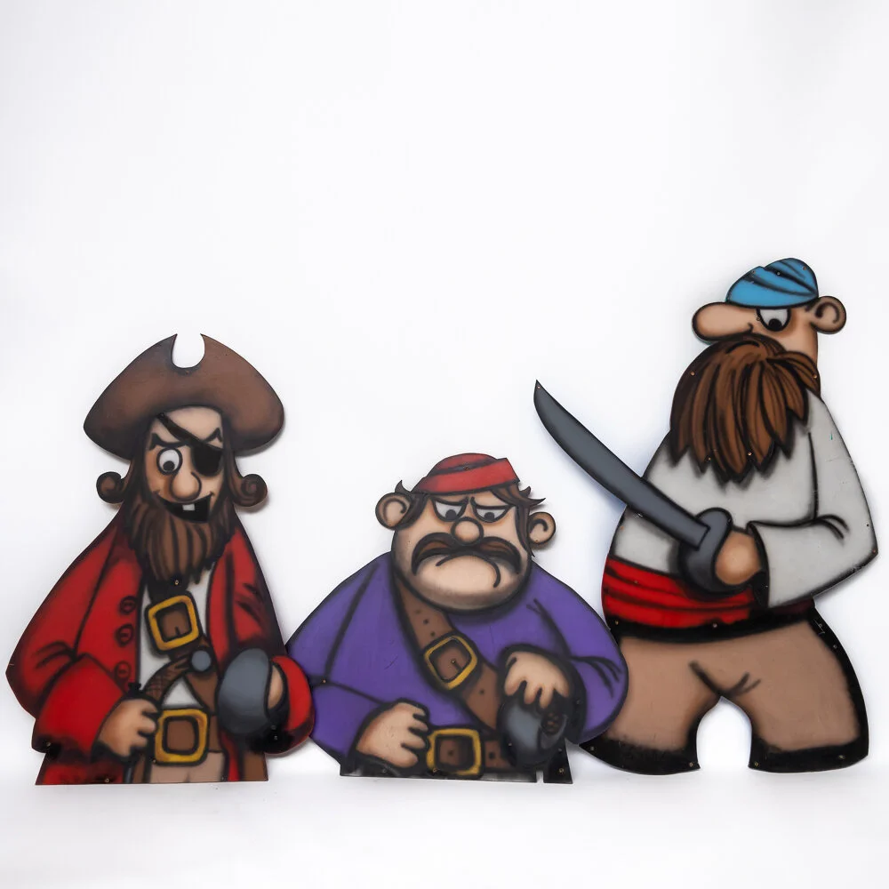 Pirate panels - Set of 3
