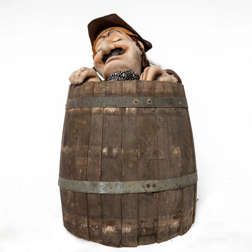 Pirate in a barrel