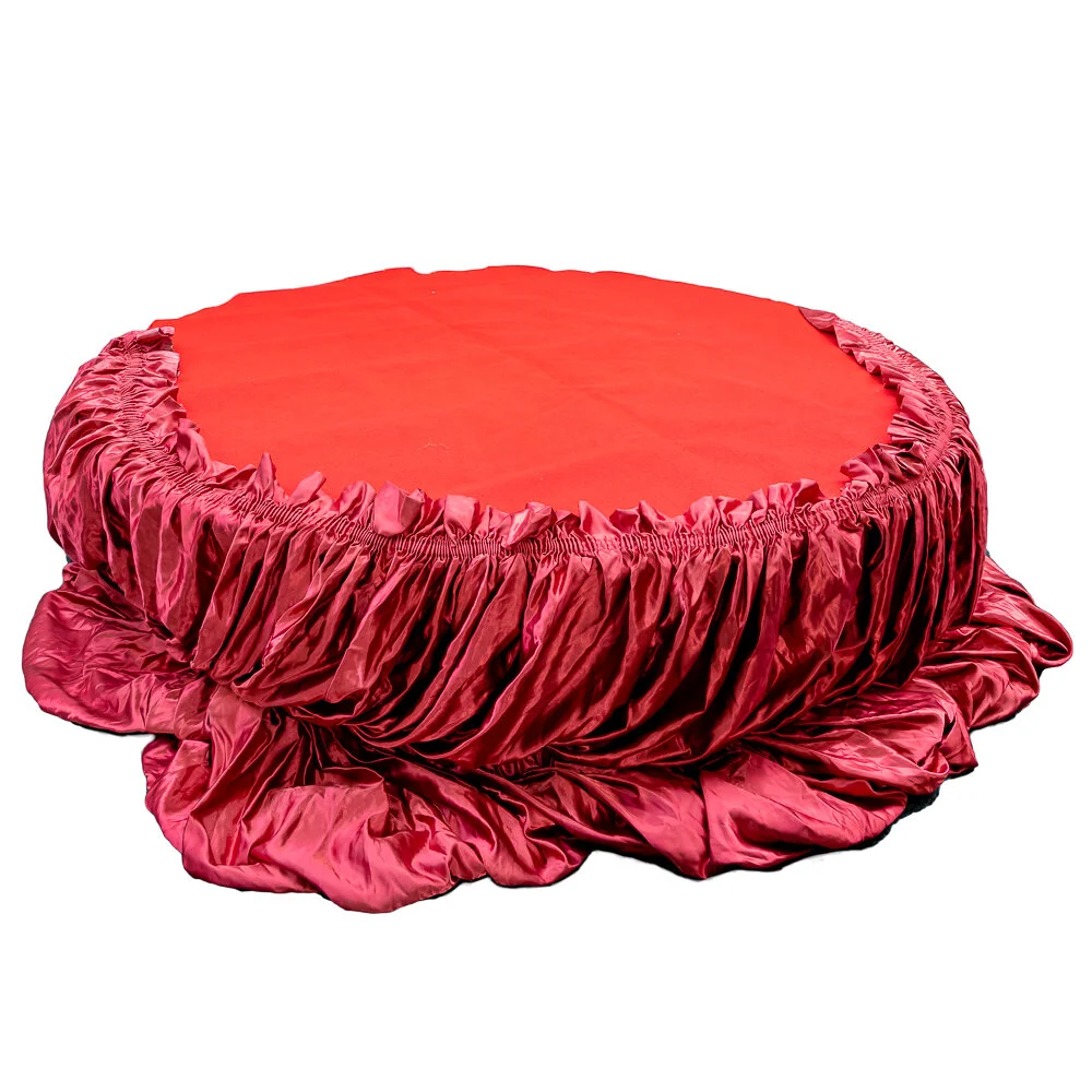 Round Stage with Red Carpet &amp; Skirting