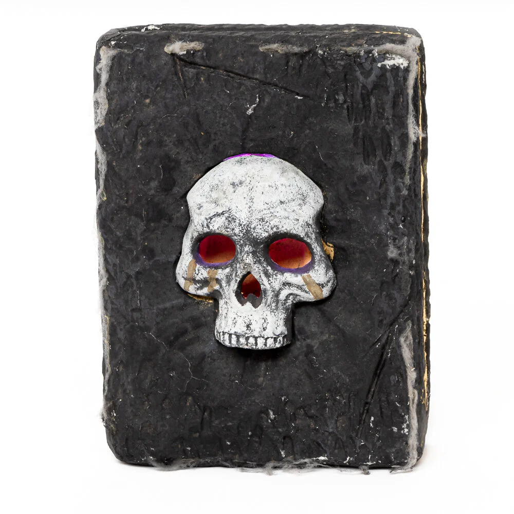 Spell Book with Skull