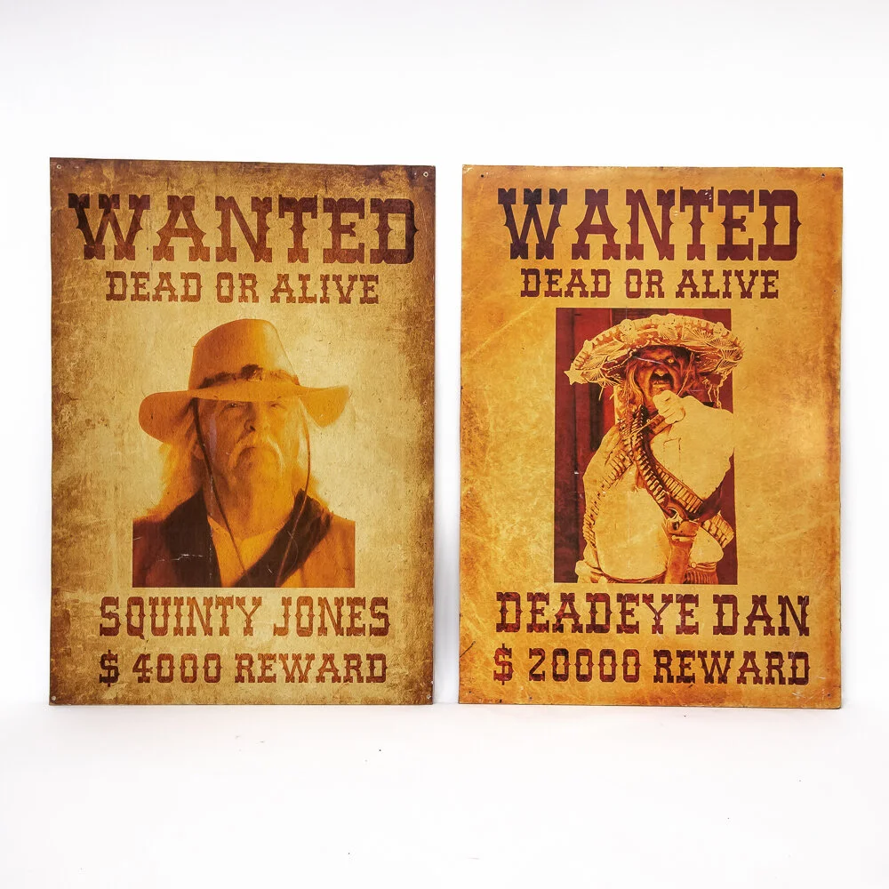 Wanted Sign - DeadEye Dan